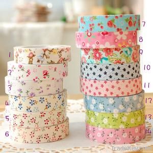 Cotton adhesive fabric tape, fabric tape wholesale