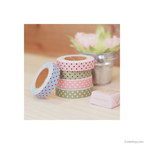 DIY printed fabric tape decorative sticker, fabric tape