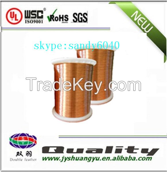 Hot sales Polyester enameled copper clad aluminum  wires 130  SWG18-42