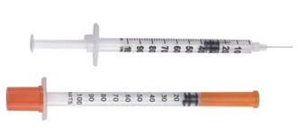 Insulin syringes