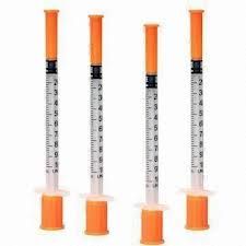 Insulin syringes