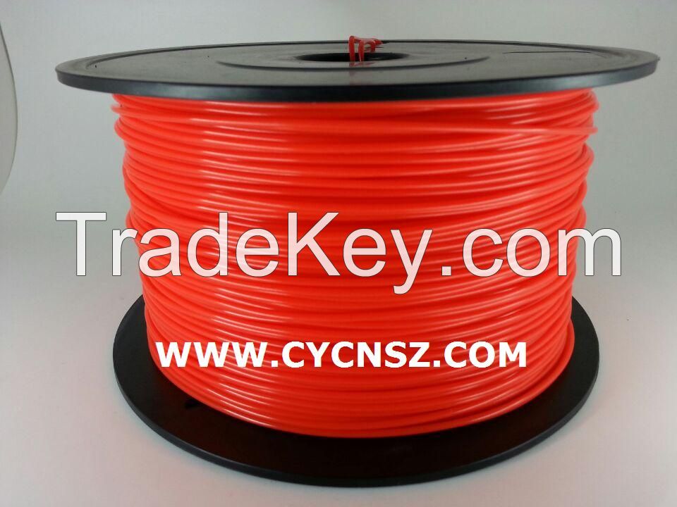 3D print filament /PLA fluorescent colors /1.75mm /3.00mm /1kg /SGS RoHS certify