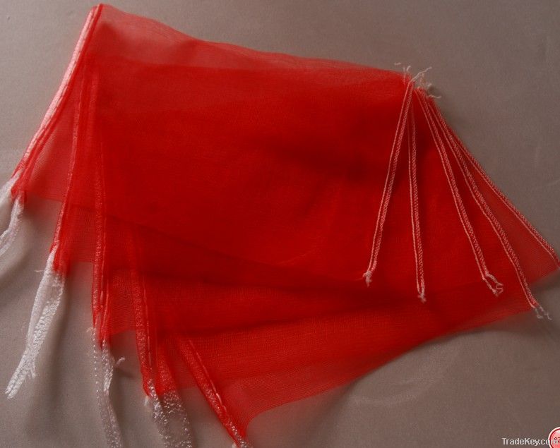 Eco-friendly Plastic Mesh Bags , PP drawstring monofilament date bag