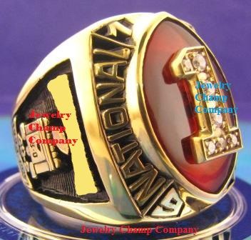 1997 Nebraska Huskers Championship Ring