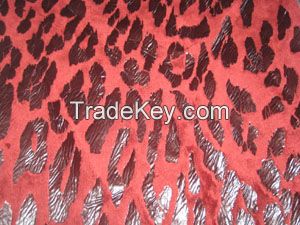 100% polyester bronzing super-soft short plush fabric for sofa