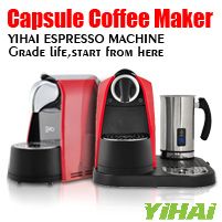 YIHAI S01 Single cup coffee maker with milk frother, nice Capsule coffee maker.