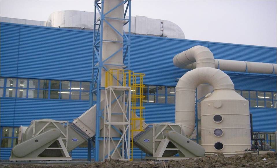 Chemical Corrosion Resistant FRP Fans