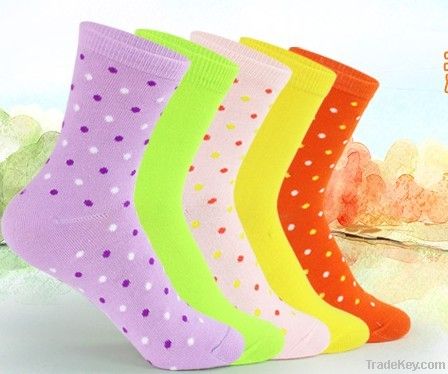 2013 Hot sales Dot Socks For Women