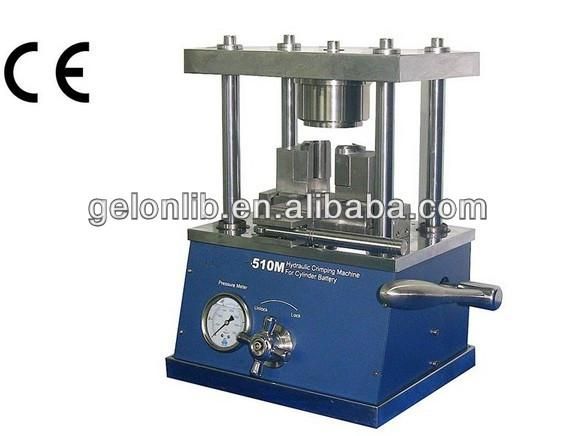 Desk-top Hydraulic Sealing Machine for Cylindrical Cases
