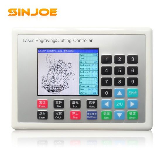 Colorful Screen Sinjoe Laser Cutting and Engraving Controller