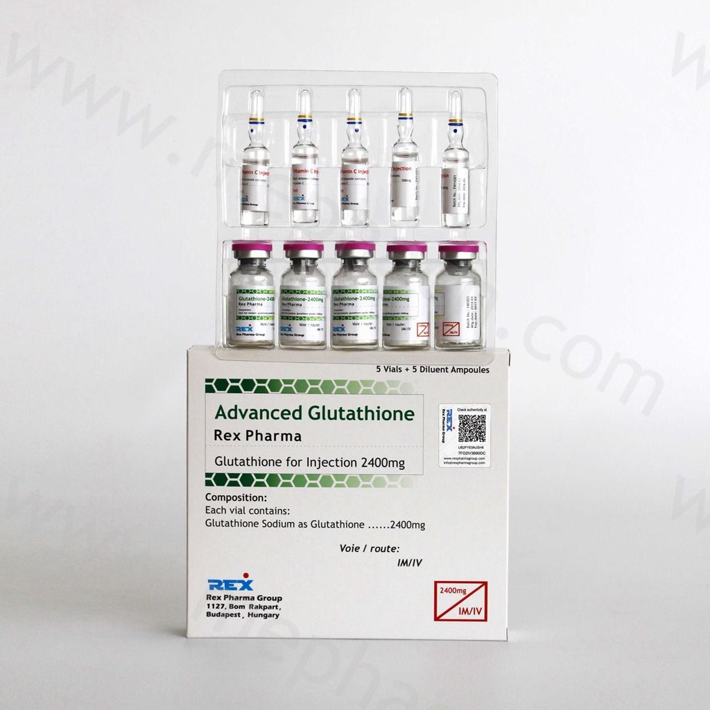 Glutathione injection is useful for skin whitening, 5+5