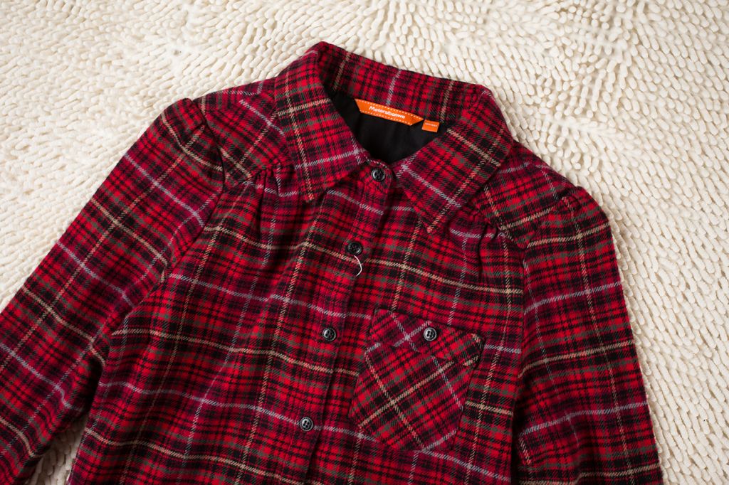 ladies' check shirt  factory  direct sell ODM/OEM service 