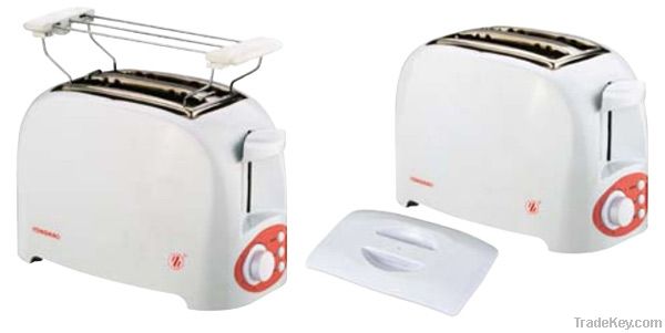 2 slice slot Stainless steel toaster