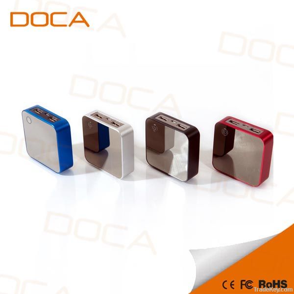 8400mAH DOCA D525 power bank LCD digital display