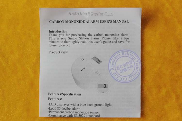 Carbon monoxide Detector