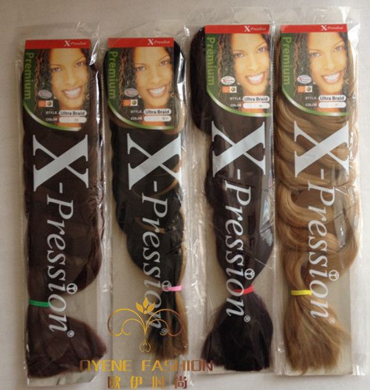 Xpression ultra braiding  hair 82inch 165g