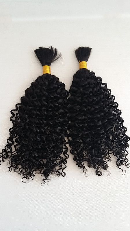 human hair braid indian hair bulk virgin hair bulk natural color free shipping lowest price