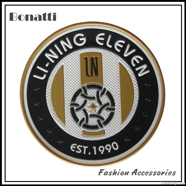 fashion high frequency embossing label