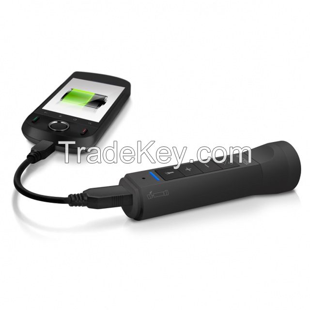 Multifuncion Speaker + Powerbank + LED Torch