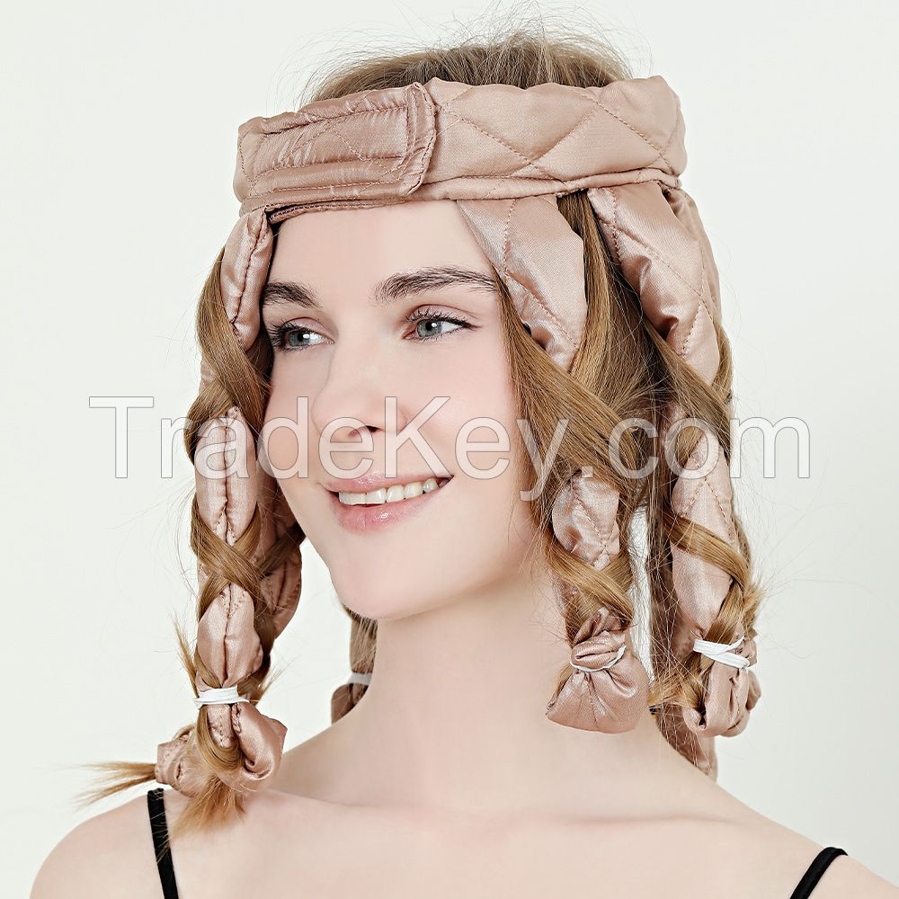 New Heatless Hair Curlers Headband Octopus No Heat Curling Rod