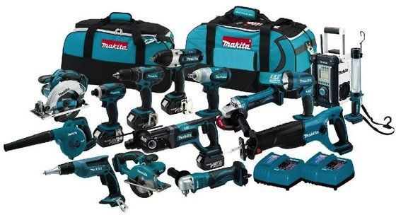 LXT1500 18V LXT Li-Ion Lithium 15-Piece Combo Kit Drill Impact Saw