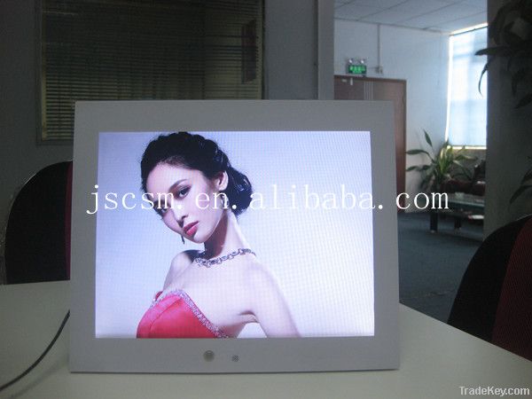 15 inch digital photo frame with body sensor