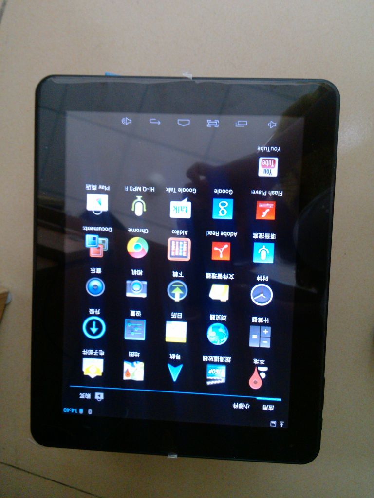 9.7inche Hot Sell Tablet PC A20-Dual core 1.2GHZ, android 4.1