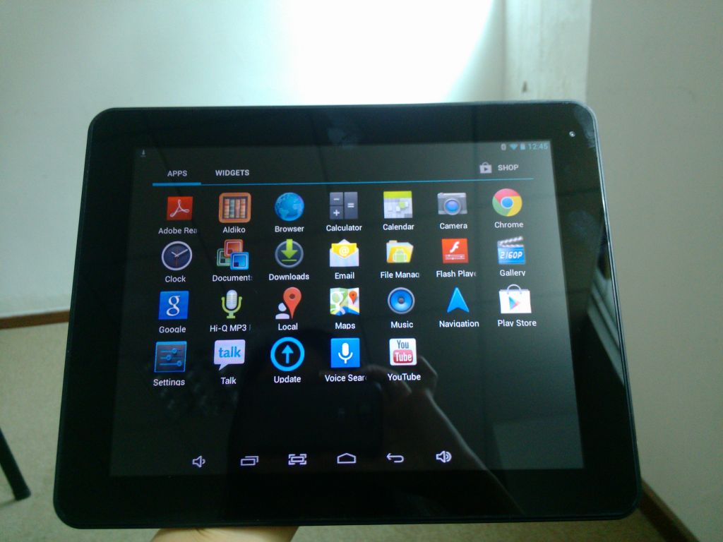9.7inche Hot Sell Tablet PC A20-Dual core 1.2GHZ, android 4.1