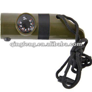 top quality 7 in 1 survival whistle/best survival whistle