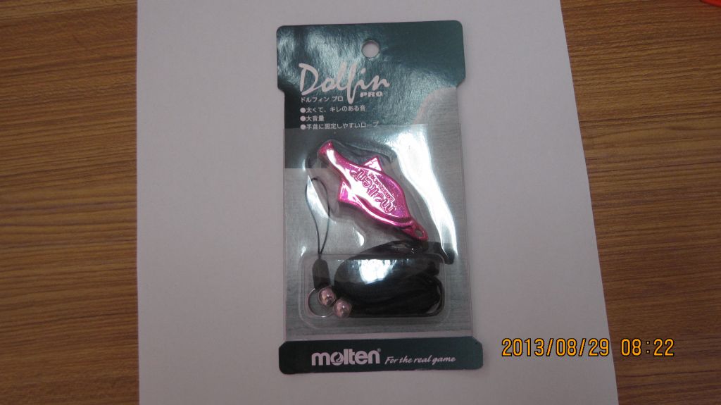 colorful  metal promotion dolphin whistle