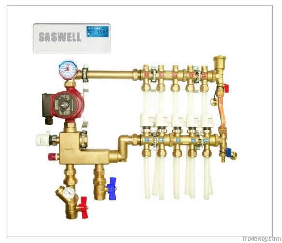 Brass Manifold For Underfloor Heating System