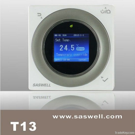 New design coloful underfloor heating thermostat