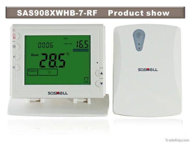 Wireless Programmable Thermostat With 868MHZ