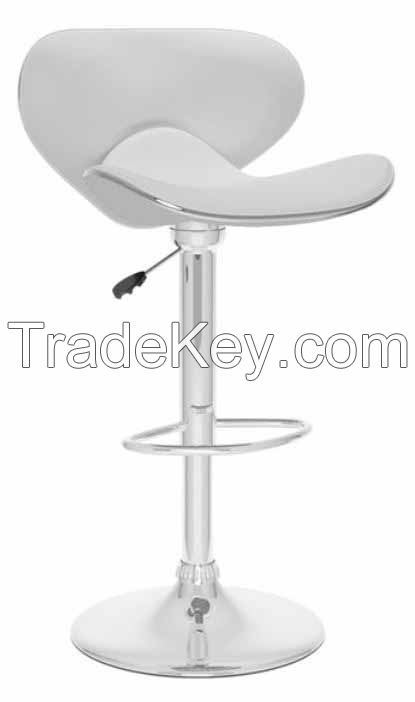 Faux Leather Modern Bar Stool