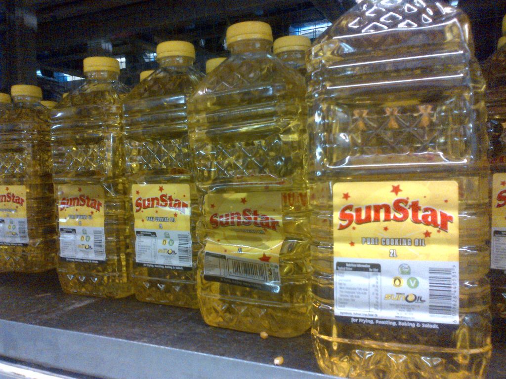 refined cooking sunflower oil 