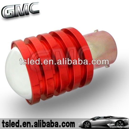 Red Auto Bulb Bau15s 10W High Power LED Turn Signal Light