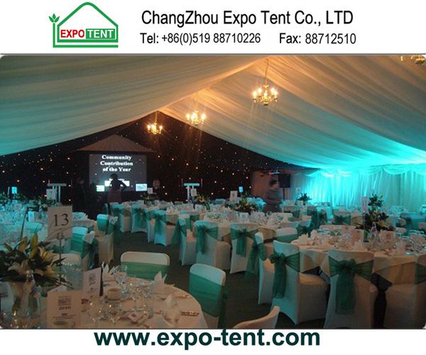 luxury wedding tent