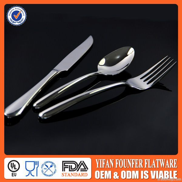 High Class Stainless Steel Spoon And Fork For Hotel