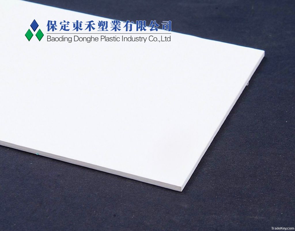 Competice pvc sheet of china