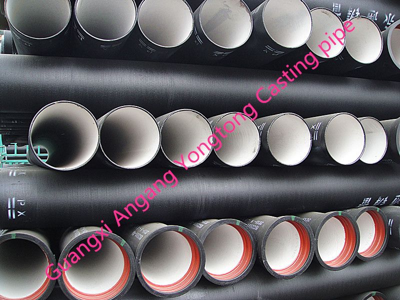water supply cement lined DI Pipe iso2531 en545 bs 6920