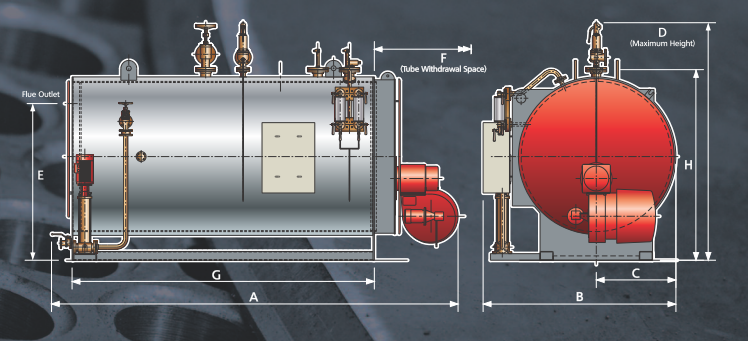 Cochran Borderer steam boiler