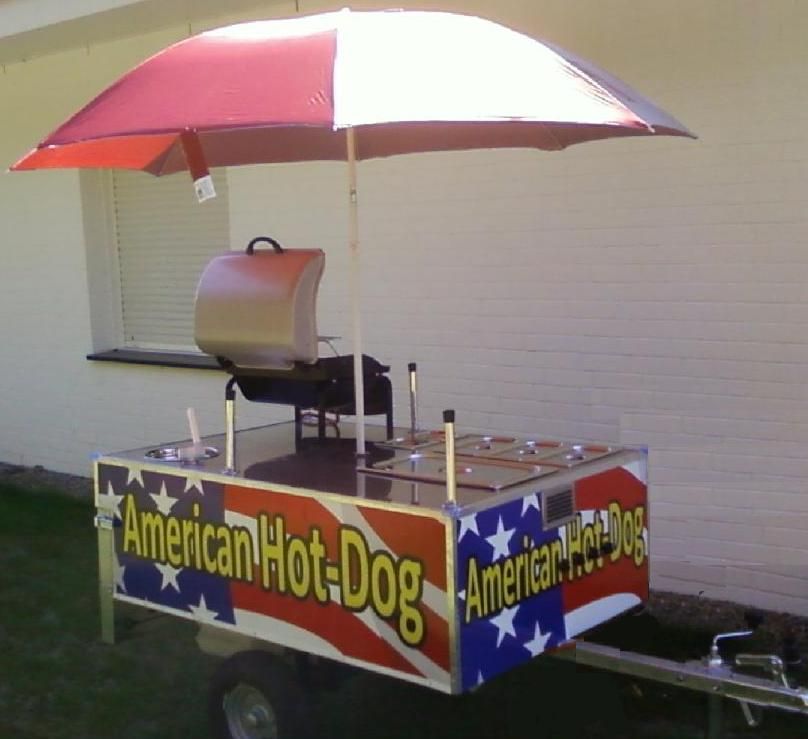 Catering Trailer Burger Van Hot Dog Snack Stall Cart Food Business Car Carrier By Catering Machine UK