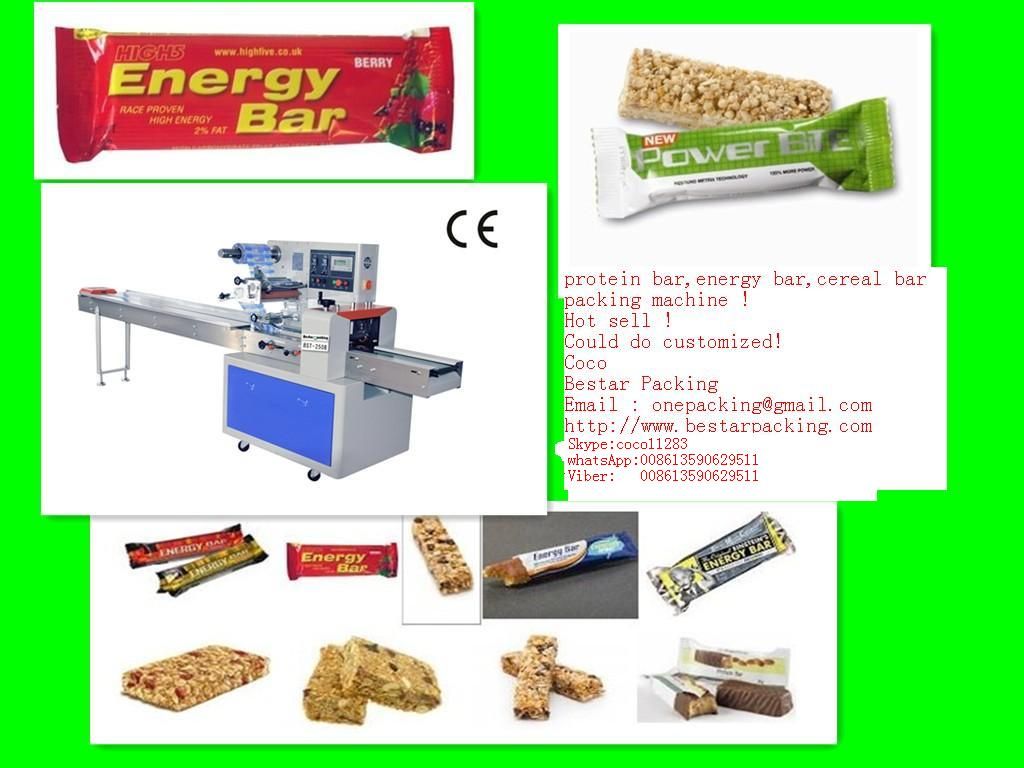 Cereal bar  packing machine