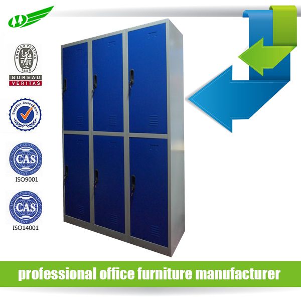 6  door steel locker