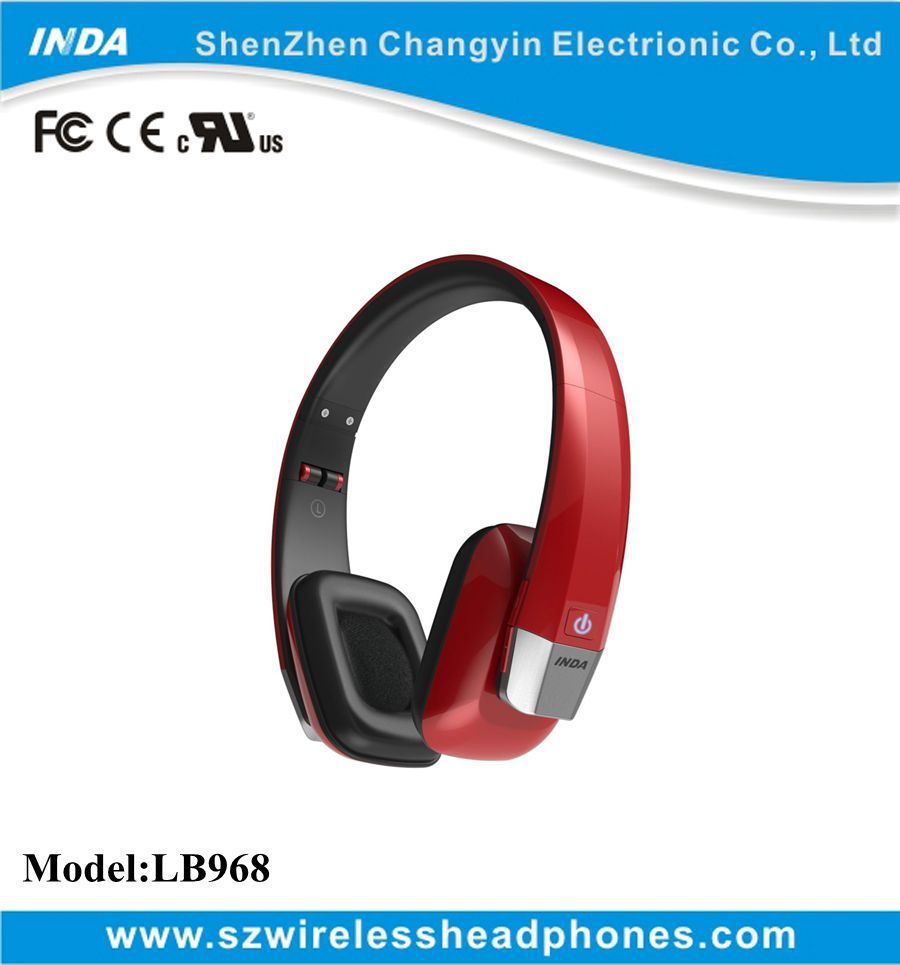 Hi-Fi Stereo Wireless Bluetooth Headset With Microphone