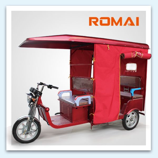 ROMAI electric rickshaw ,e-tricycle,electric tricycle,e-rickshaw,battery tricycle,erickshaw,etricycle,e-vehicle,battery rickshaw