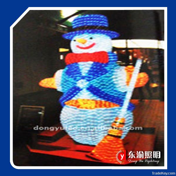 3DÂ LedÂ snowman christmas decorative light