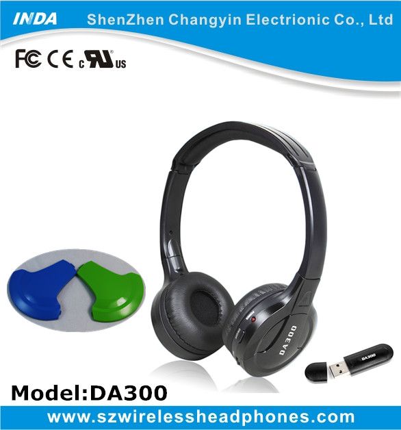 Wireless Headphone Headband with Mic for PC