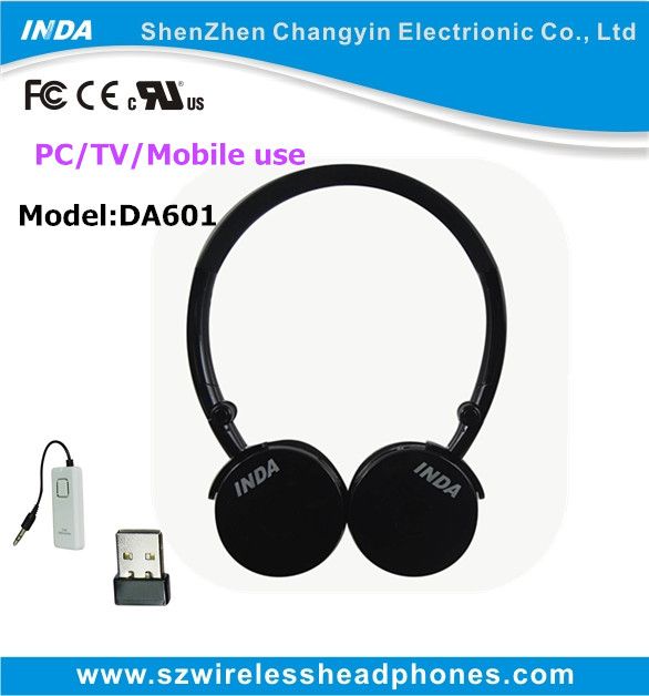 special foldable wireless headset for PC/TV/Mobile