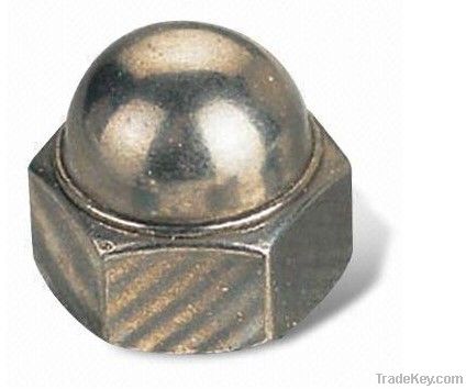 Cap Nut with Metric Size System, Made of Stainless Steel